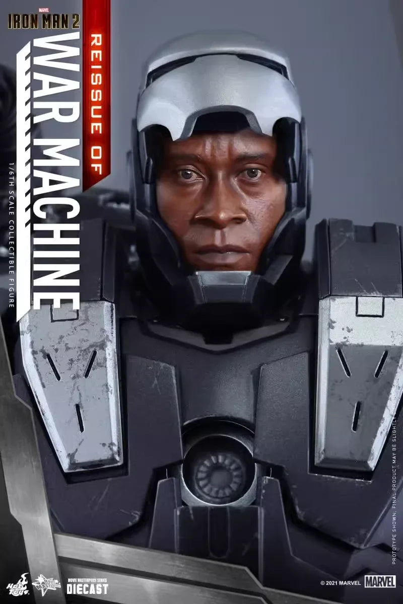 Original HOTTOYS 1/6 Die-cast Alloy MMS331 D13B Iron Man 2 War Machine MK1 Action Figure Model Toys Collection Scene Ornaments