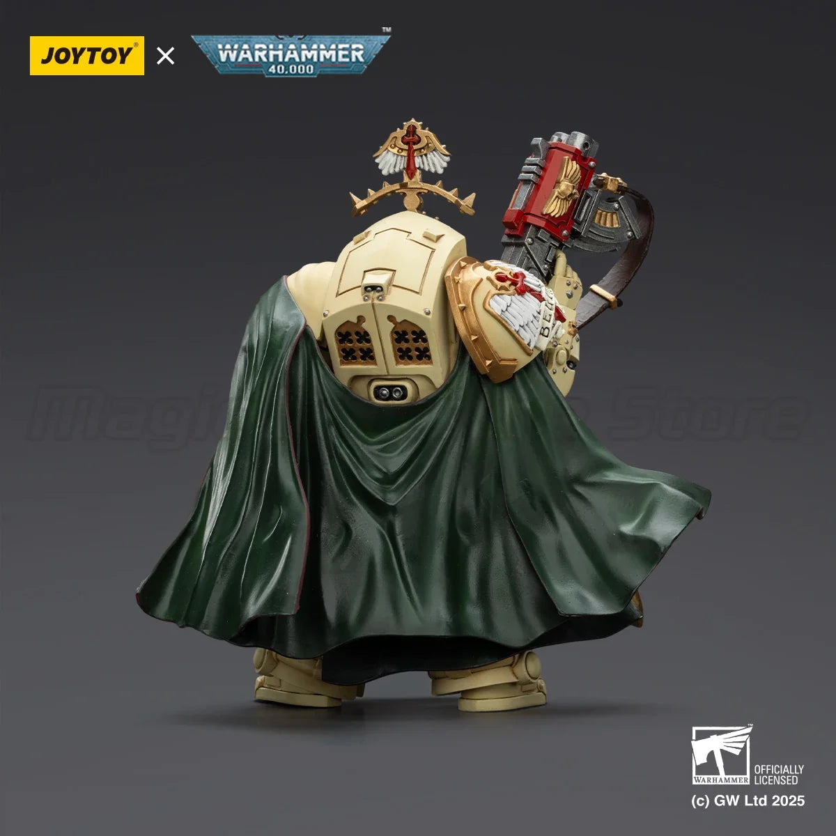 【MT】JOYTOY Warhammer 40K Dark Angels Belial, Grand Master of The Deathwing with The Sword of Silence and Storm Bolter