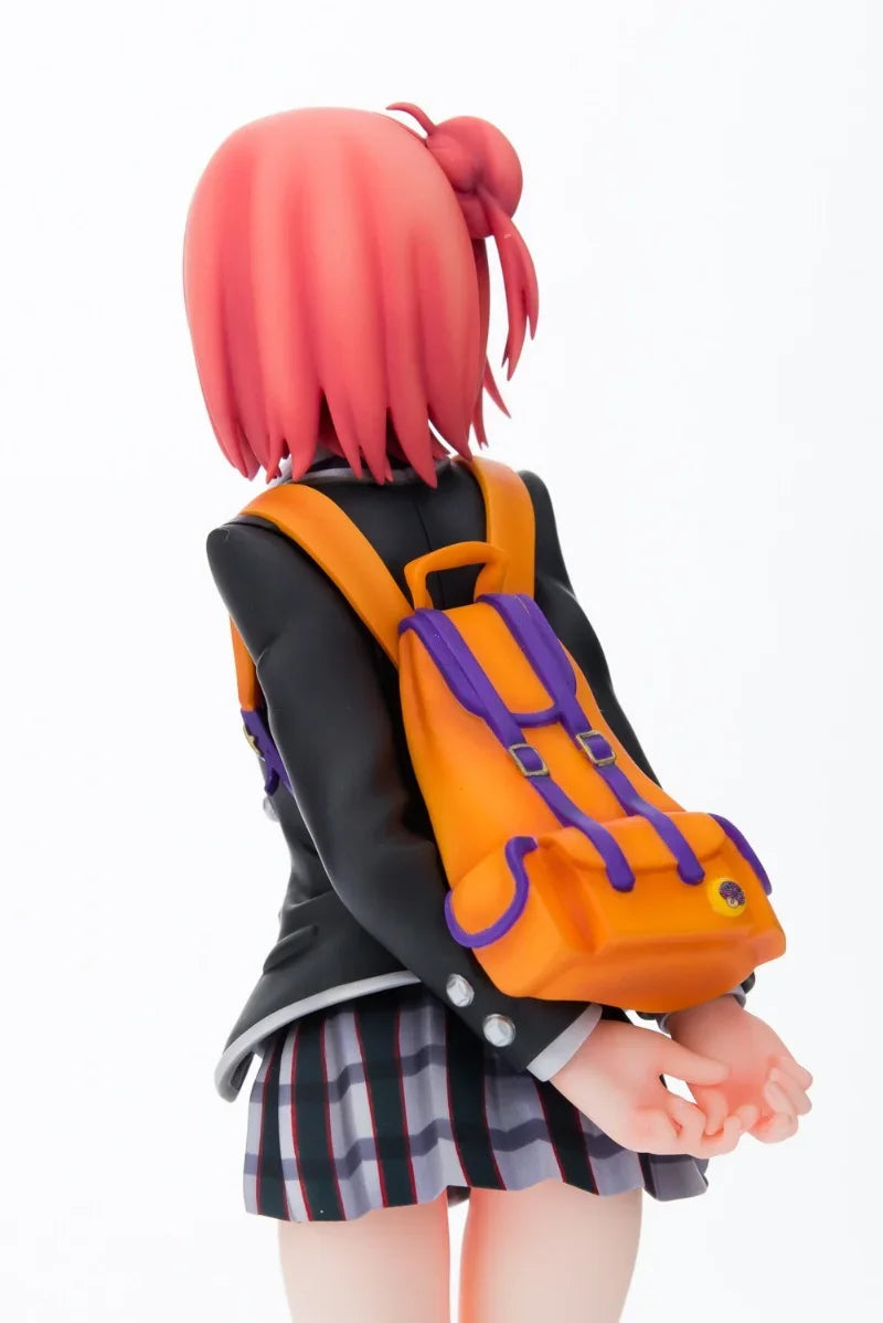 Anime My Teen Romantic Comedy SNAFU Yuigahama Yui Figures kawaii resin GK DIY manual White assembly Model Statue Toys doll gift