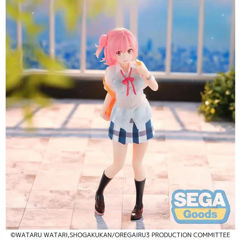 Original SEGA XStellar Yuigahama Yui (Houkago Tooriame) Anime Figures Action Figure Kawaii Doll Collectible Gift Figurine