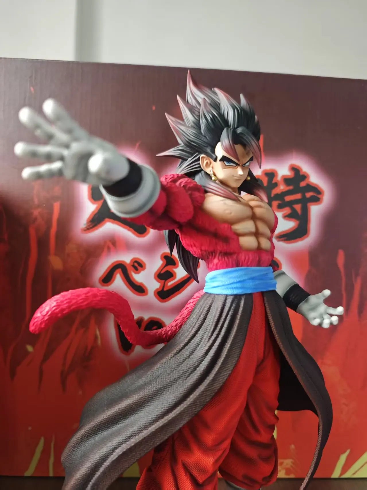 Dragon Ball Xeno Vegito Figure Super Saiyan 4 Vegetto Action Figures Pvc Statue Collection Model Toys Gift