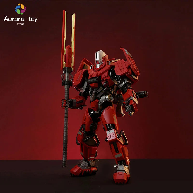 1/9 MENG Assembly Figure LINGCAGE Heavy-duty MECHA-009 MU2 Monitor Anime Figure Mark Pre Colored Collectible Custom Toy Gift