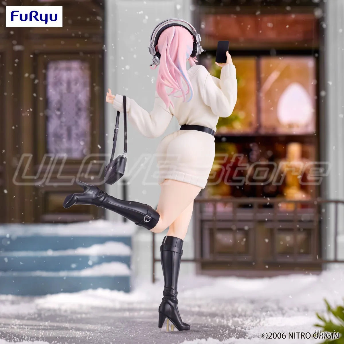 In Stock Original FuRyu Trio-Try-iT Figure SUPER SONICO Animation Figure Model Collection Gift Ornaments
