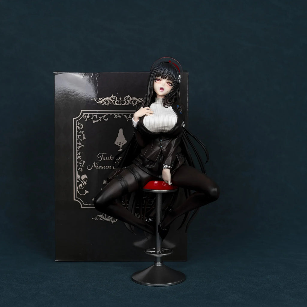25cm Blue Archive Tsukatsuki Rio 1/7 Girls Toys Chinese Anime Figures PVC Action Figure Toy Game Collectible Model Doll