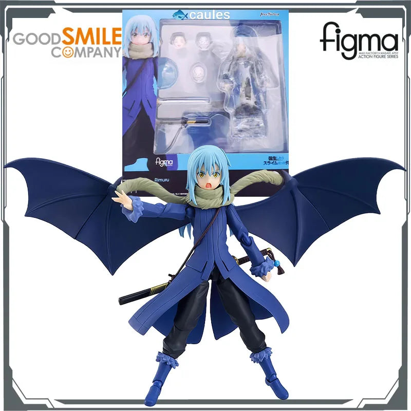 GSC Original Figma 511 Rimuru Tempest 140 mm Anime Actionfiguren Spielzeug für Jungen Weihnachtsgeschenk Sammlermodell Ornamente