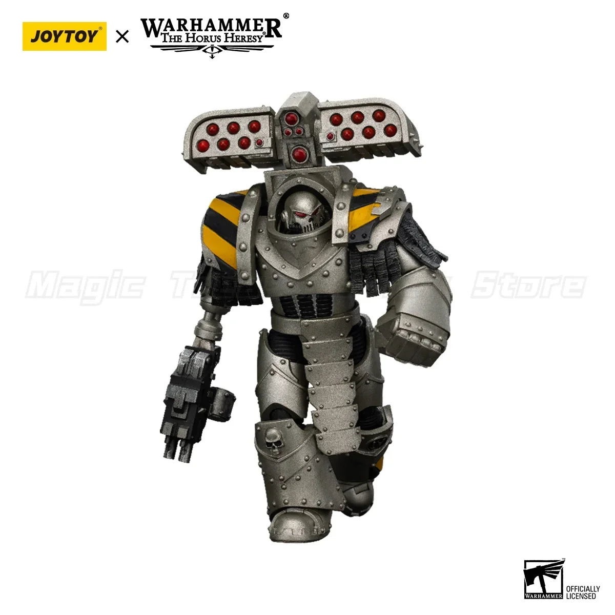 【MT】JOYTOY 1/18 Action Figure Warhammer 40K Lron Warriors Tyrant Siege Master Terminator with Rocket Launcher Model Toys