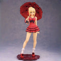 Alphamax Fate/Extra Fate Night Red Seba Saber Nero Dress Umbrella Holding Hands Model Toy Gift