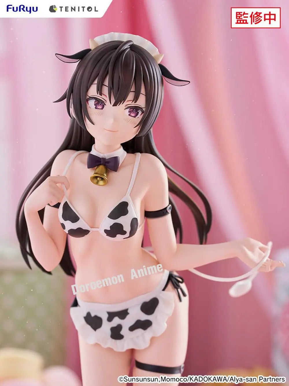 Pre-Order Original Furyu Tenitol Tall Alya Sometimes Hides Her Feelings In Russian Alya Yuki Suo Cow Costume Anime Kawaii Figure