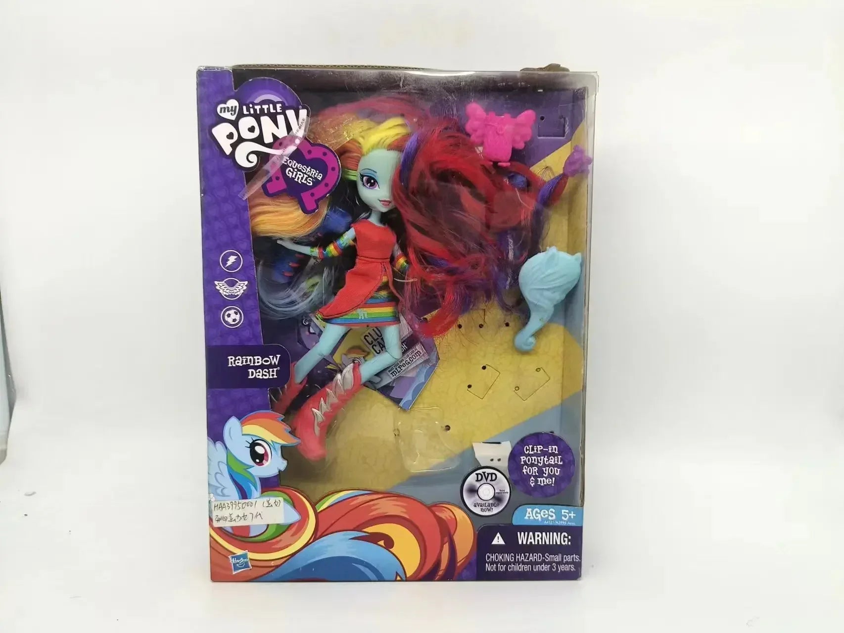 Original Genuine Hasbro My Little Pony Equestria Girls Collection Anime Figures Sunny Flare Sour Sweet Applejack Toy for Gift