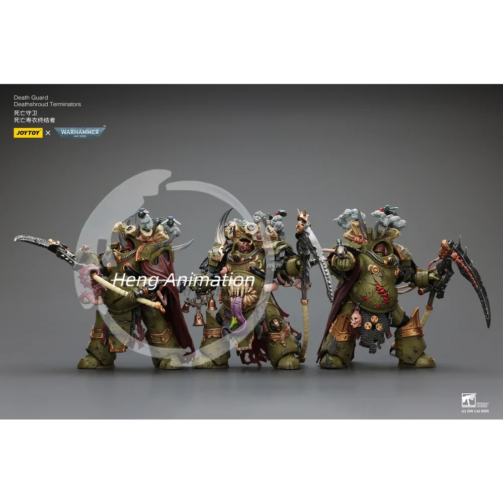 JOYTOY Dark Source 1/18 Warhammer 40K Death Guard Death Suit Terminator Warrior Movable Figure New Release