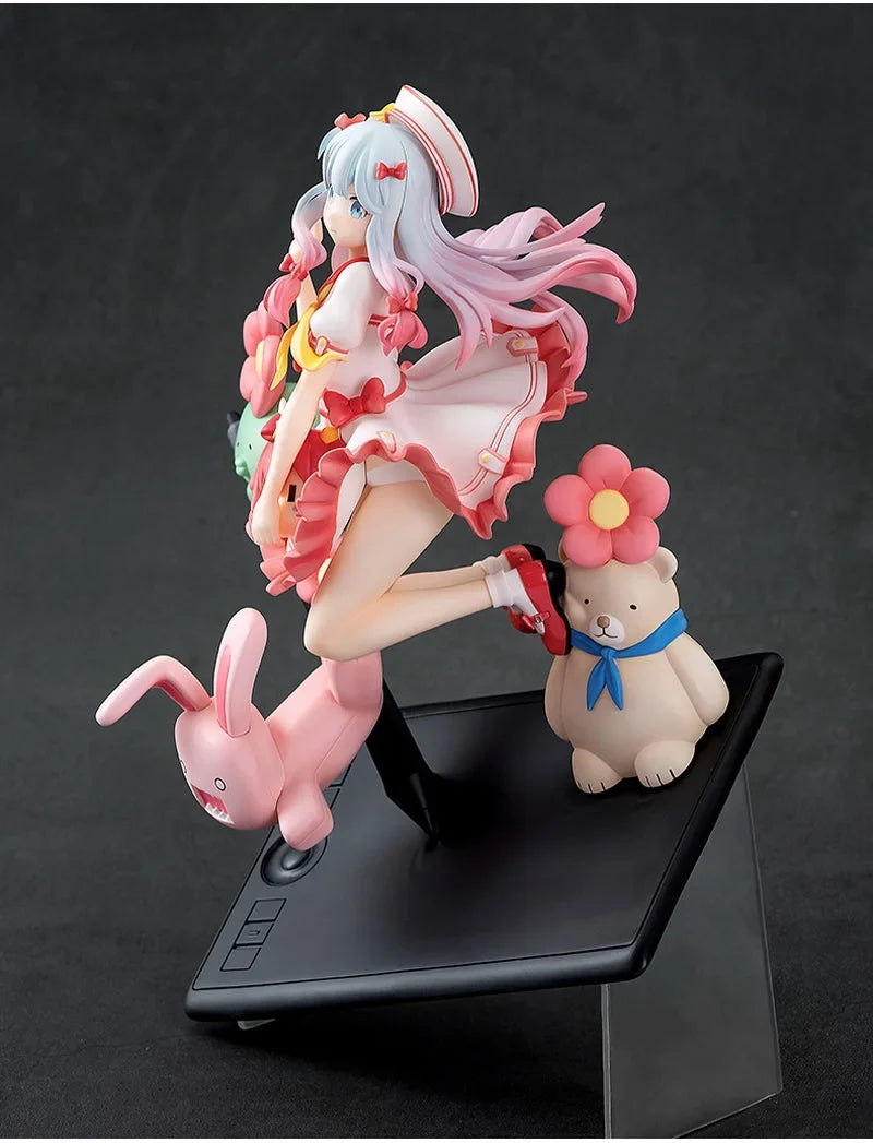 Sagiri Izumi Action Figure Eromanga Sensei Anime Girl Model Desktop Decoration Perfect Birthday Festival Gifts For Anime Fans