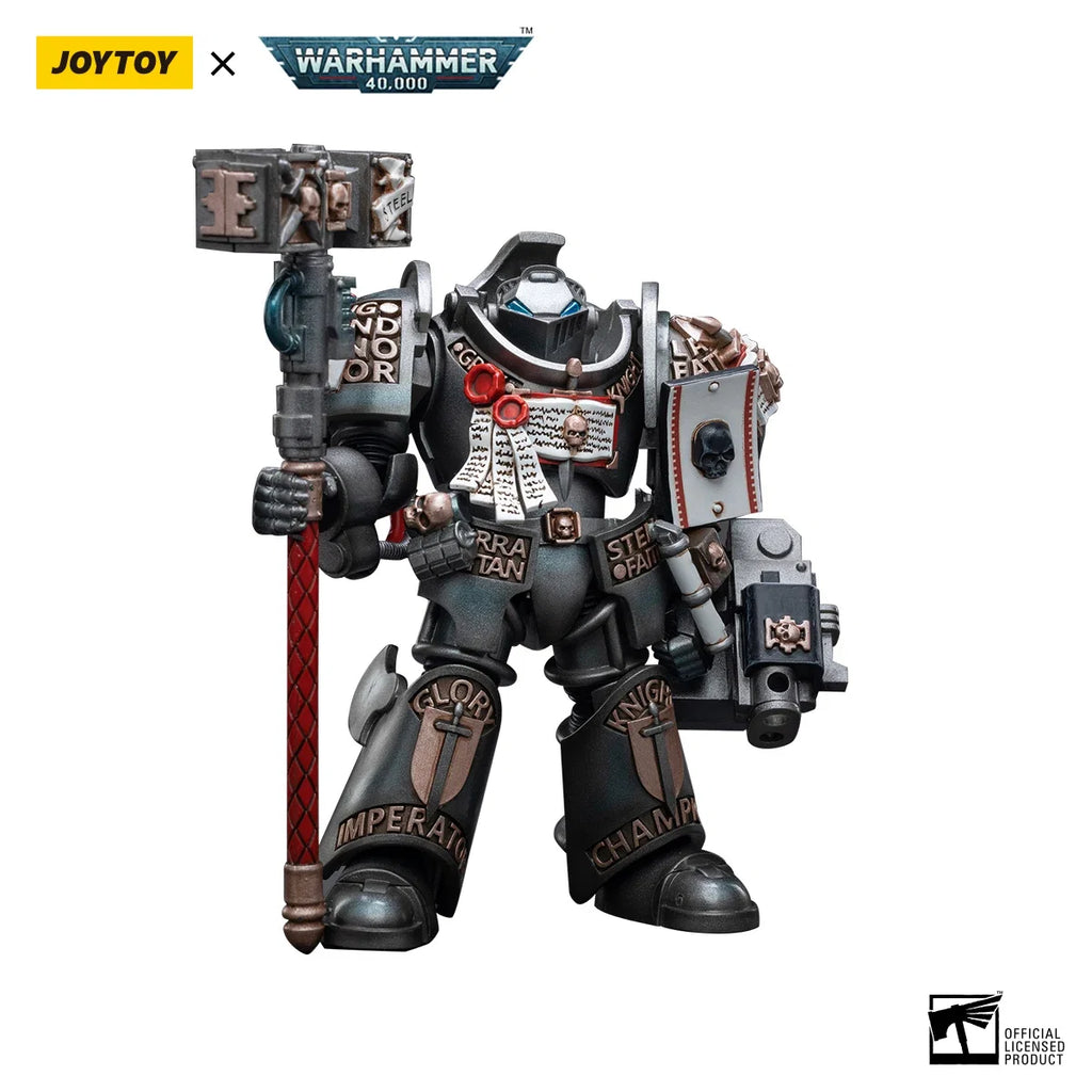 [IN STOCK] JOYTOY Warhammer 40K 1/18 Action Figure Grey Knights  Terminator  Caddon Vibova Military Model