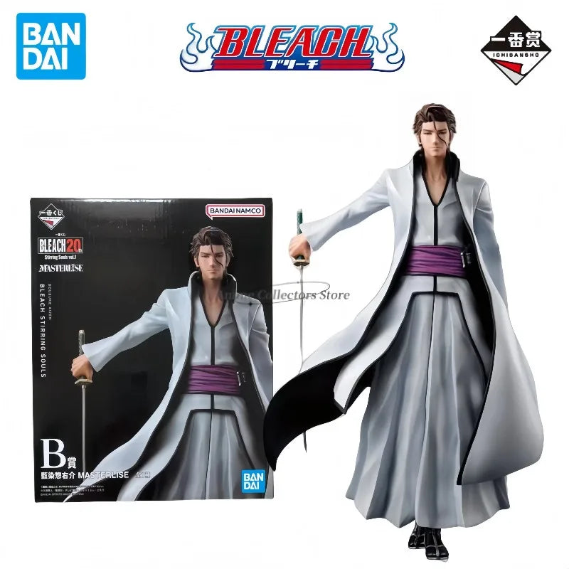 Original Bandai Ichiban BLEACH Stirring Souls Vol.1 Anime Figure Kurosaki Ichigo Action Toys Boys Girls Gift Collectible Model