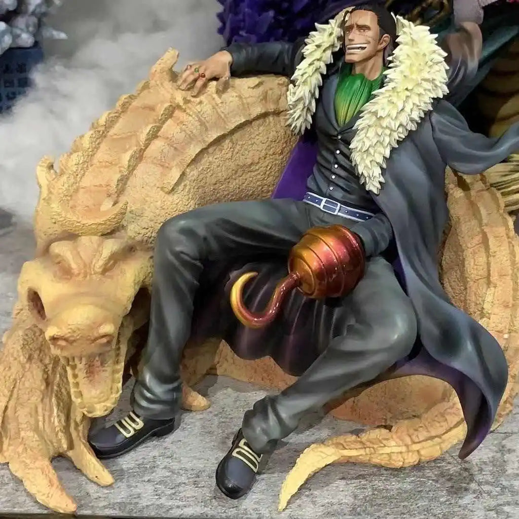VAH One Piece Sir Crocodile Customized MR.0 MR 0 Krokodil Variable Action Heroes Mantel Anime Figur Modell Spielzeug Auf Lager