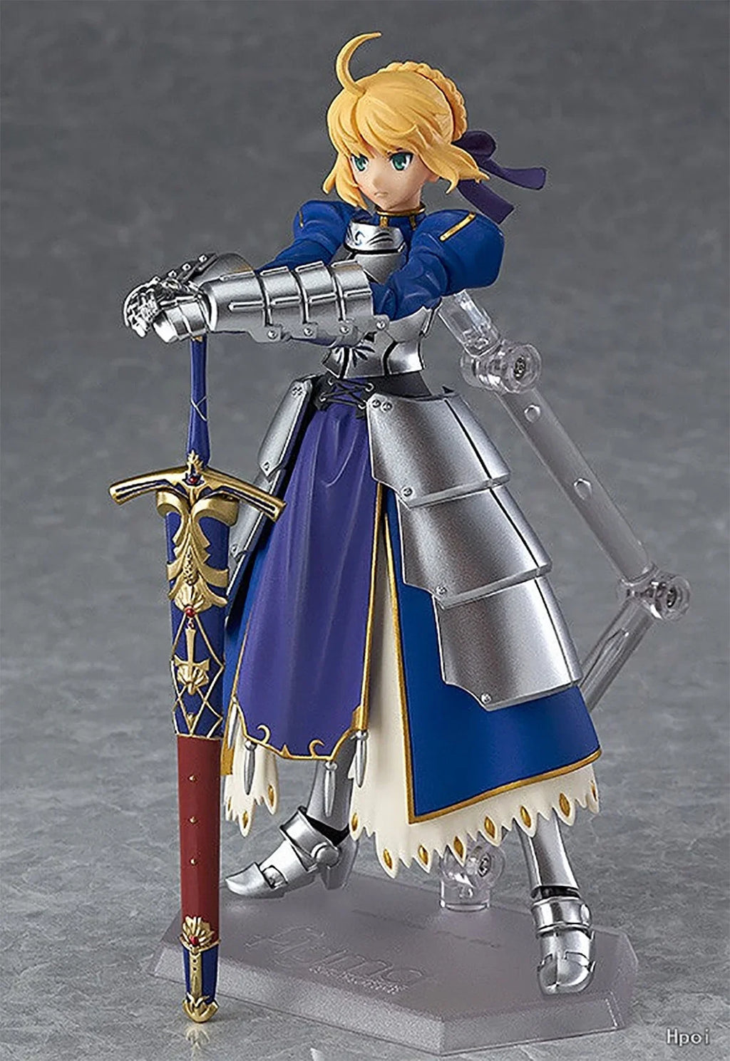 Original Genuine Max Factory Action/Dolls Figma (#227) Fate/Stay Night Altria Pendragon Saber 2.0 H=140mm Anime Action Figure