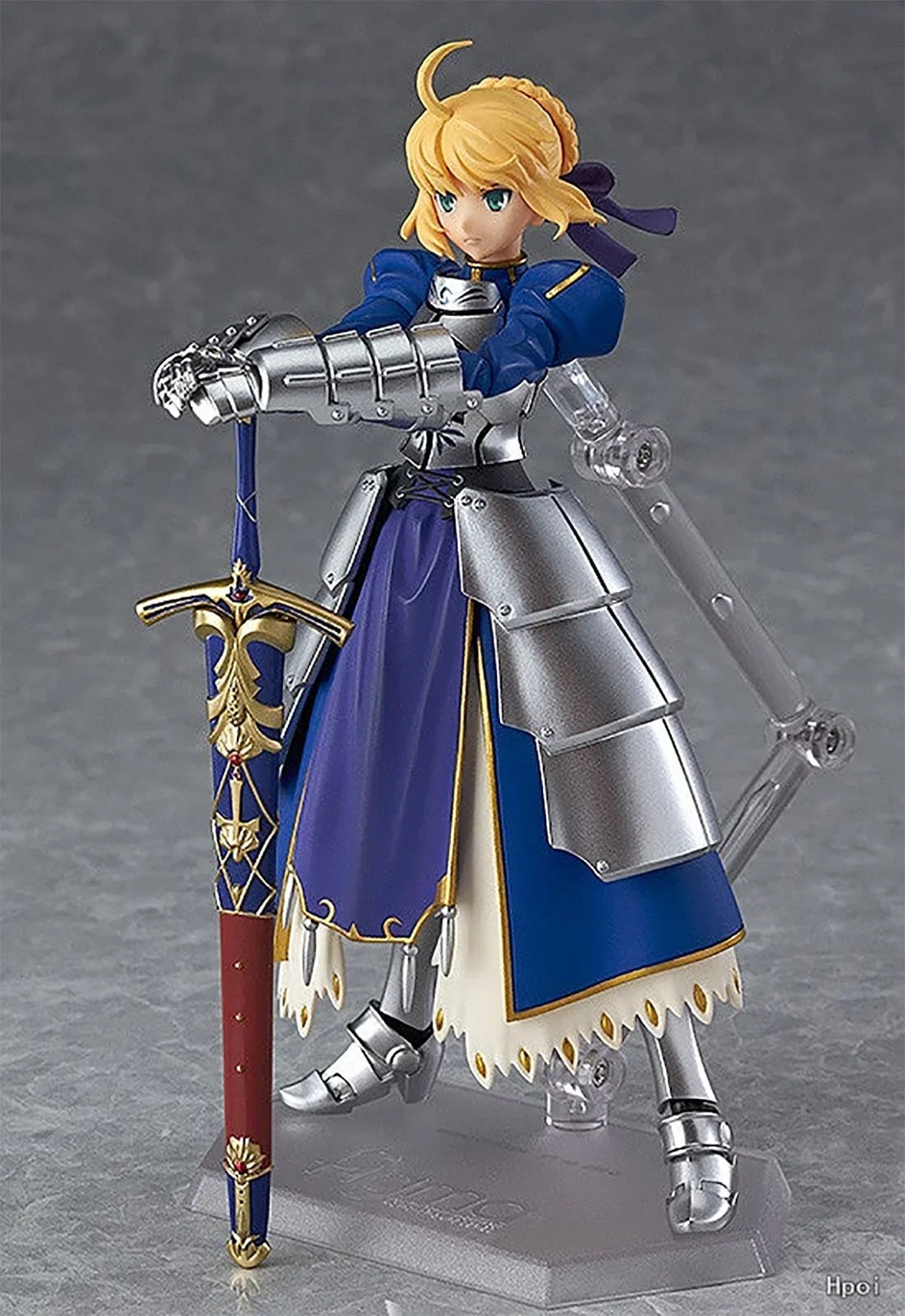 Original Genuine Max Factory Action/Dolls Figma (#227) Fate/Stay Night Altria Pendragon Saber 2.0 H=140mm Anime Action Figure