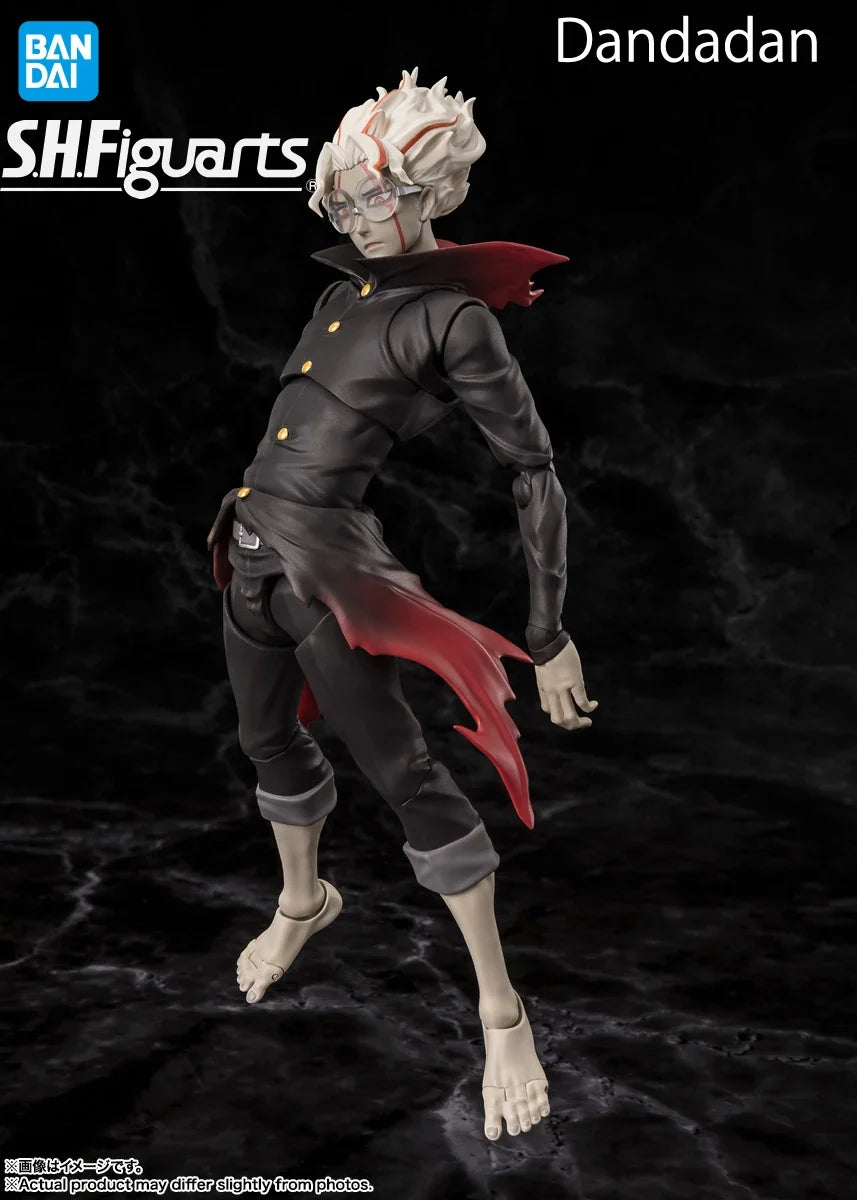 In stock Bandai  Dandadan  S.H.Figuarts Okarun (Transformation)  15CM PVC Figure Highly Detailed Collectible Model Toy Gift