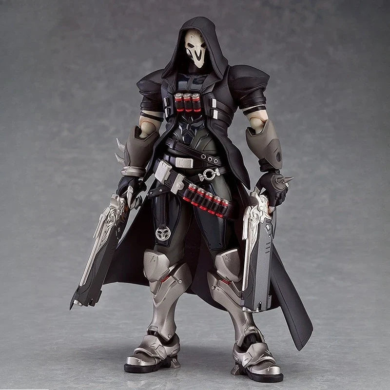 Max Original Figma Series《Overwatch Reaper》Anime Action Figure Assembly ModelToys Collectible Model Ornaments Gifts for Children