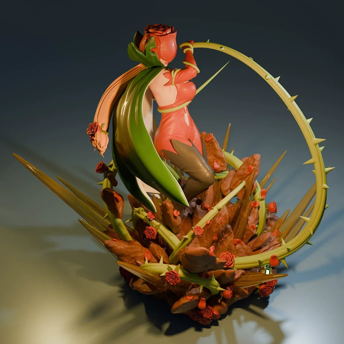 Model Customization 15cm  Rosemon  Model Toys Digimon Adventure Gk Customize 3D printing model
