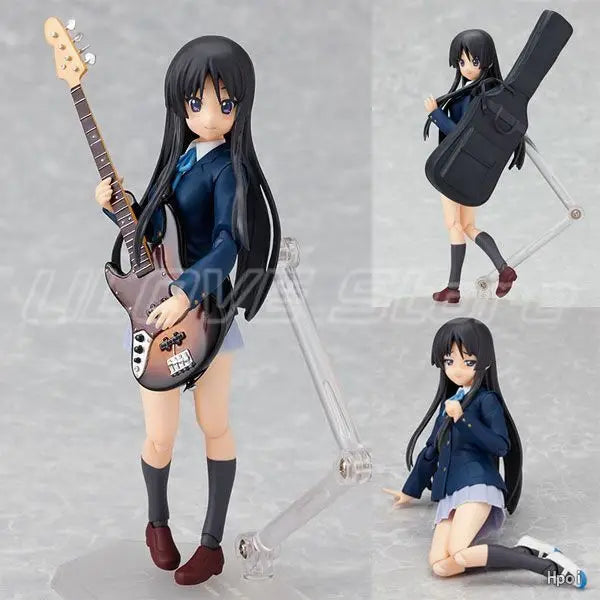 In Stock Original Max Factory Figma#058 Figma#060 K-ON! Mio Akiyama Action Figure Model Toys