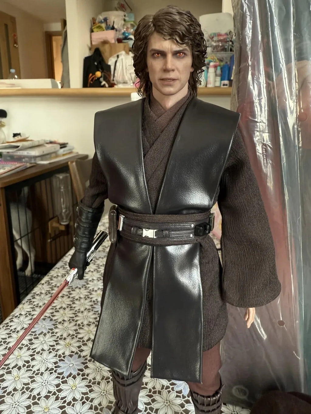1/6 Hot Toys Enchanted Anakin DX47AE Action Figures Hottoys Ht Skywalker Sith Apprentice Star Wars DX47AE Transplant Toys Gift