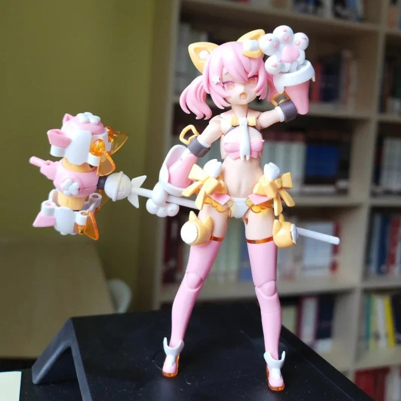 Kotobukiya MEGAMI DEVICE 26 PUNI MOFU KP704 Animation Action Figure PVC Assembly Model Toys Collectible Model Ornaments Gifts