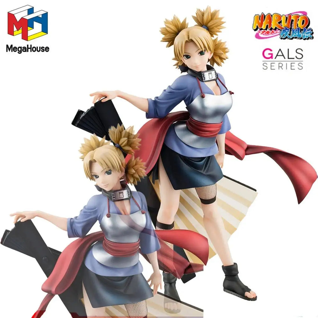 100% Original in Stock MegaHouse Naruto Gals Naruto Shippuuden Temari Anime Figure Collection Series Model Decoration Model Toys