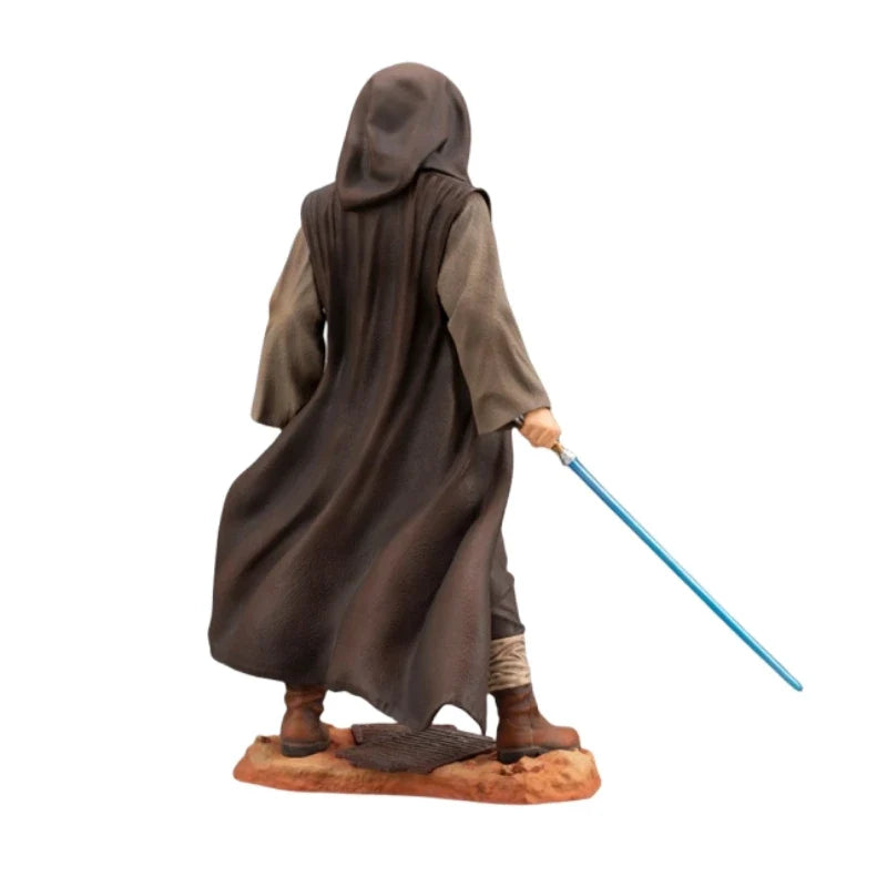 In Stock KOTOBUKIYA Original Star Wars SW201 ARTFX Obi-Wan Kenobi Anime Action Figure 27cm Collectible Model For Boys Girls