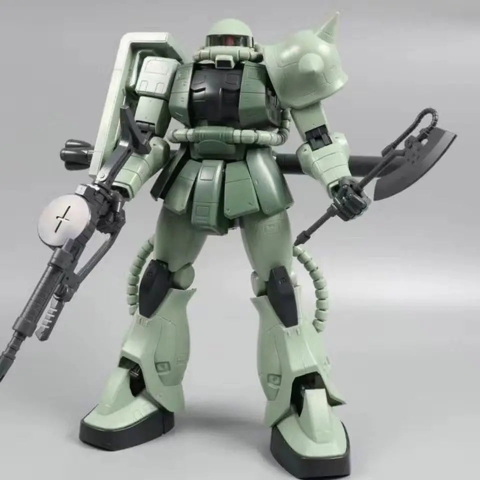 Daban Mega 1/48 Zaku 2 Assembly Model Kit With Water Sticker Collection Action Figure Plasitc Model Kit Customized Hobby Toys