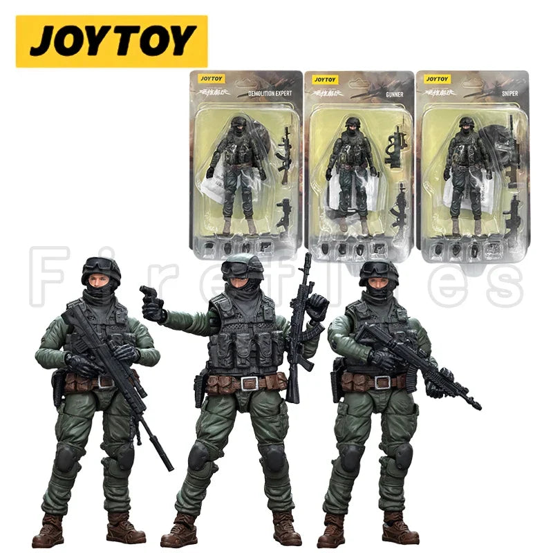 1/18 JOYTOY Action Figure Hardcore Coldplay Russian CCO Special Forces Anime Collection Toy
