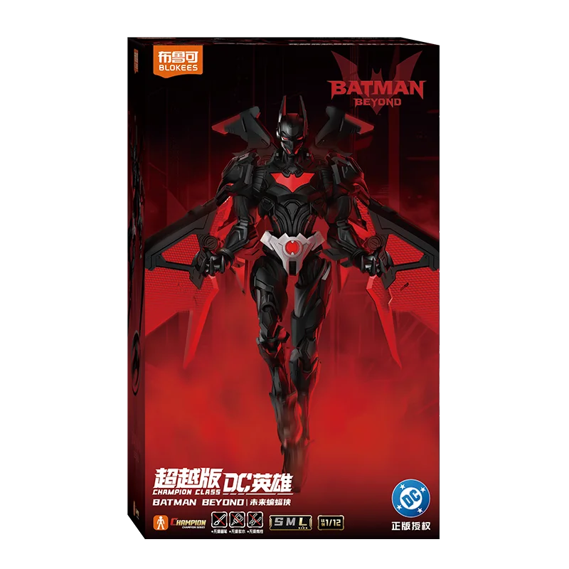 In Stock Blokees Batman Beyond Version Action Figure Champion Class Model 2025 Superman Figure Collect Model Ornament Toys Gift