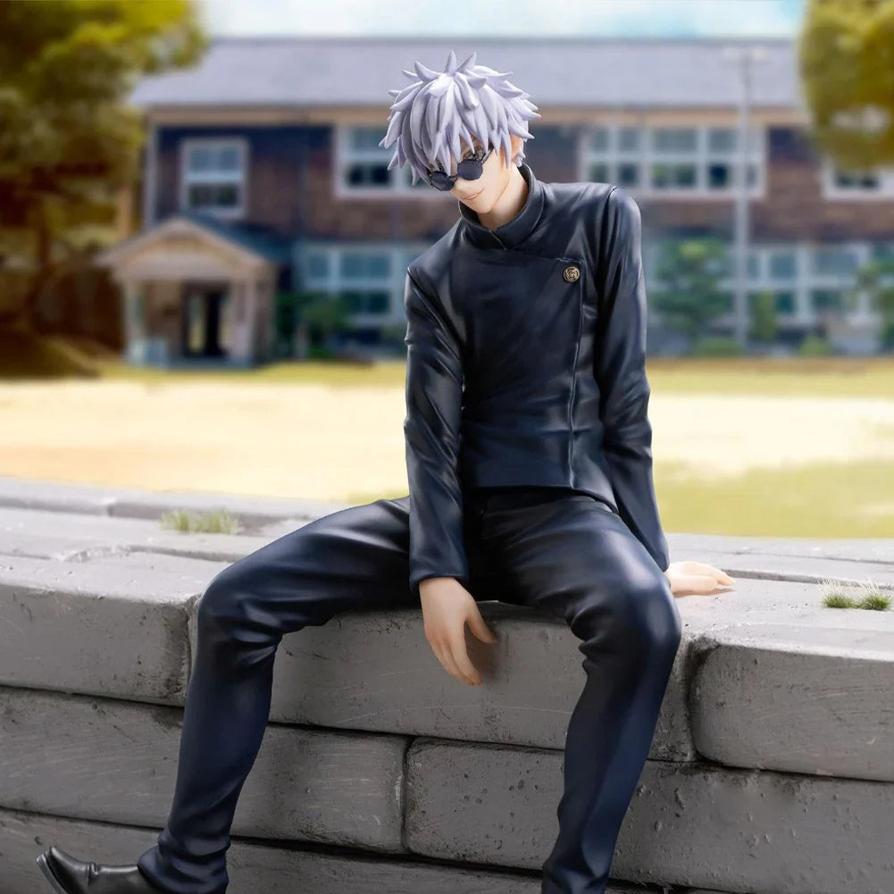 JJK Anime figure Geto Suguru Sitting Posture action figure gojo and geto figure pvc model Collection decoration toy Anime Gifts