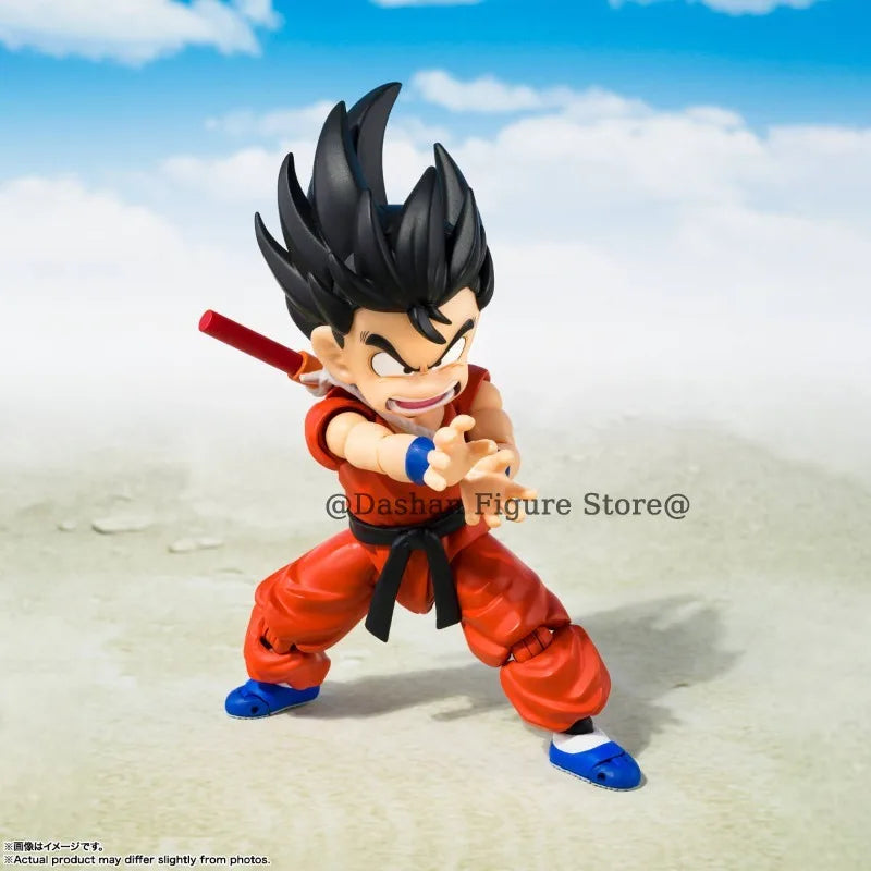 SHF Son Goku Innocent Challenger Action Figure Dragon Ball Anime Movable Collection Doll Goku Kid Figurine PVC Model Toys Gifts