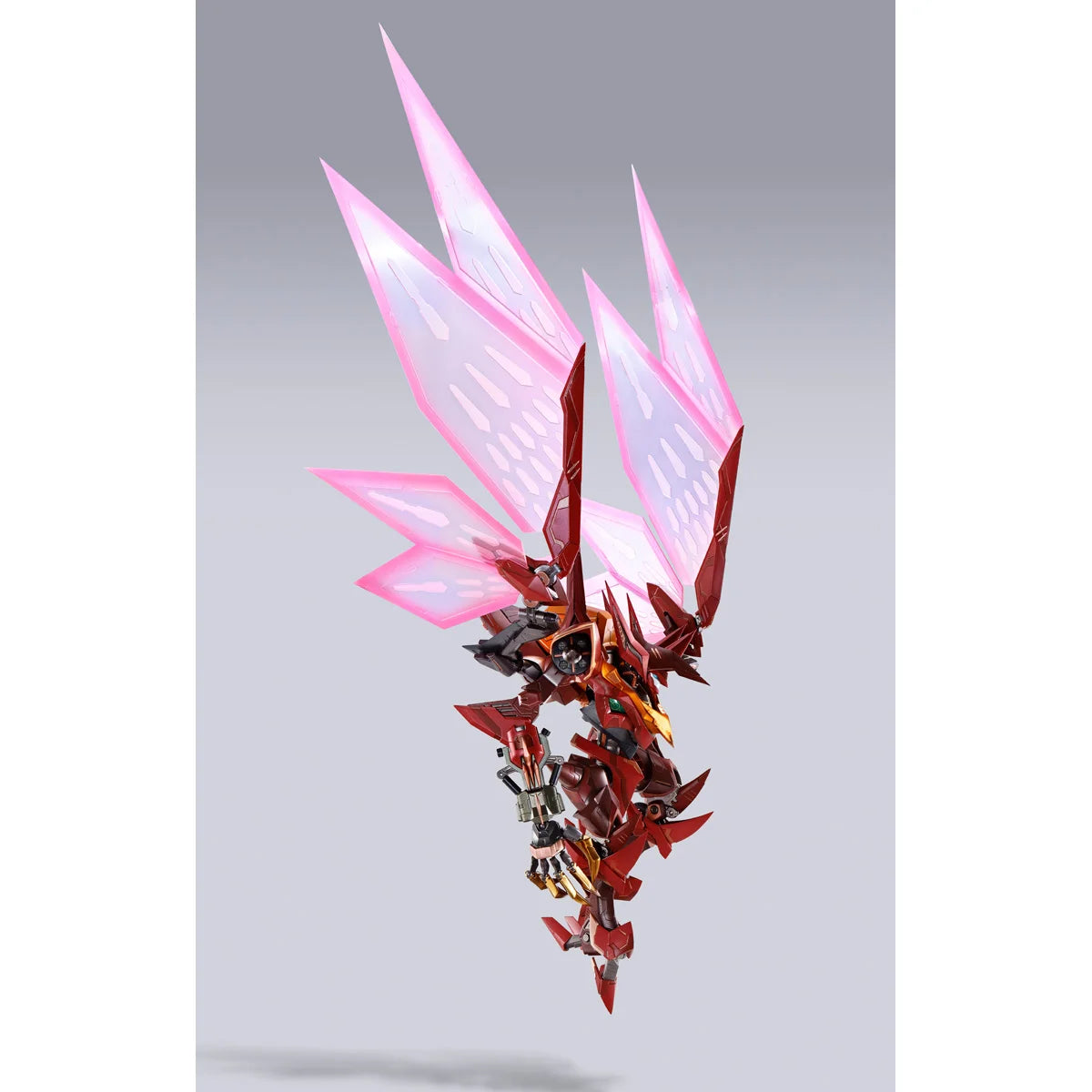Authentic Bandai METAL BUILD Code Geass Gundam Guren Type-08 Elements "Seiten" Collectible Model Kit