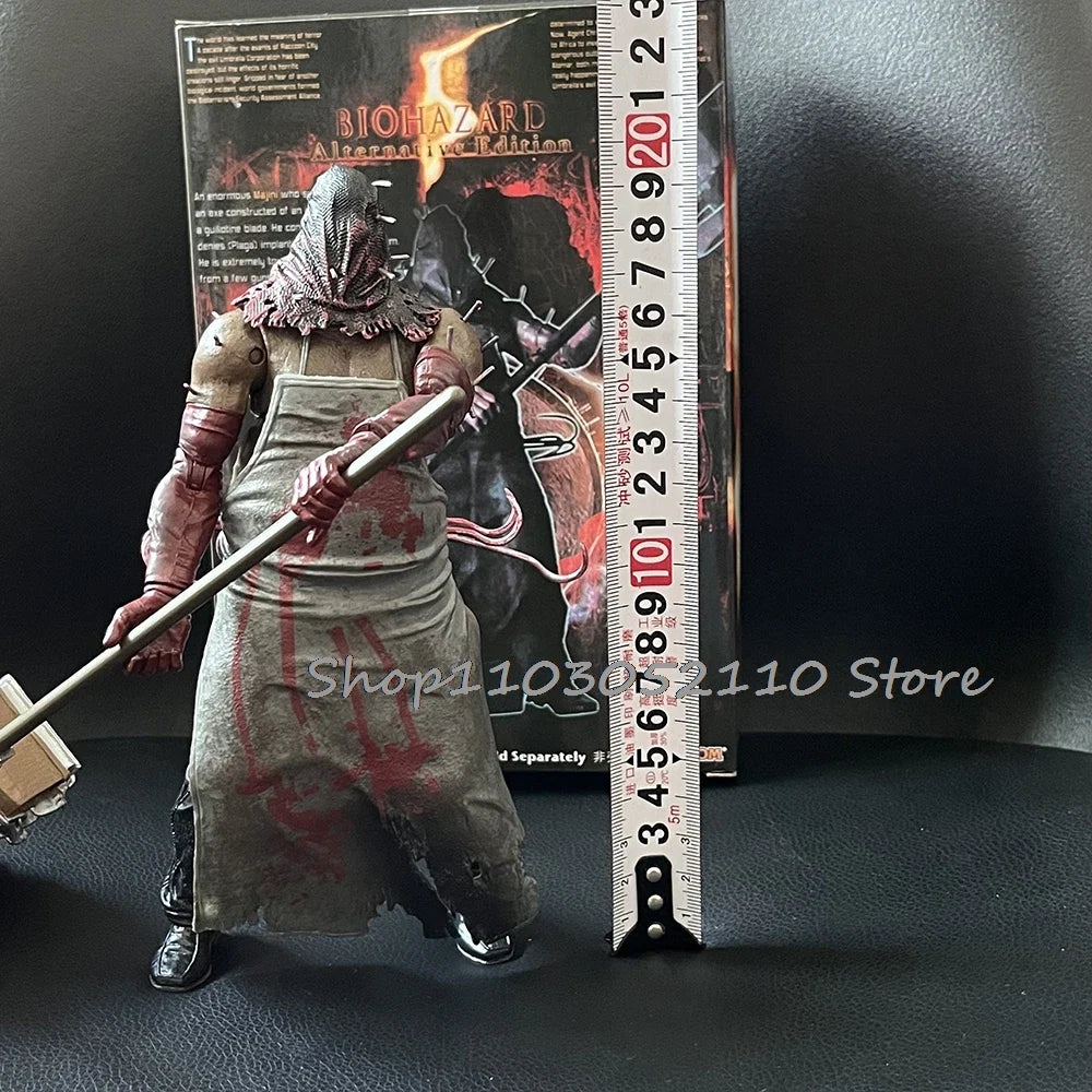 Anime Biohazard Executioner Majini Action Figure Resident Evil Character Model Doll Statue Joint Movable Movie Toys Gifts