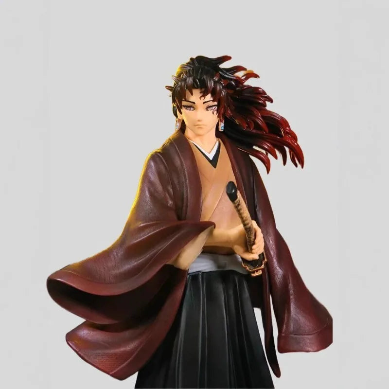 40cm Demon Slayer: Kimetsu No Yaiba Figure Tsugikuni Yoriichi Can Glow Anime Collection Model Desktop Ornaments Kids Gifts Toys