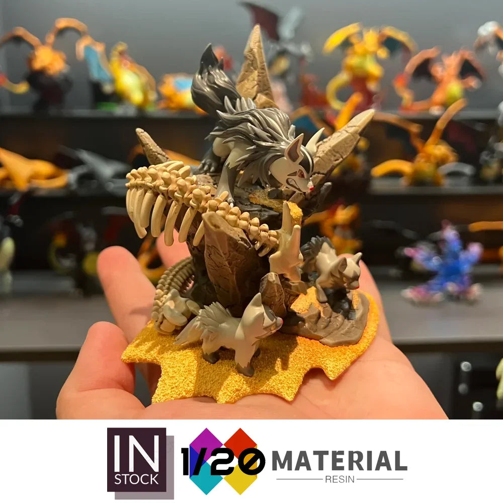 [In Stock]1/20 PVC Scale World [MINAMO] - Poochyena & Mightyena [Split RE-MENT]