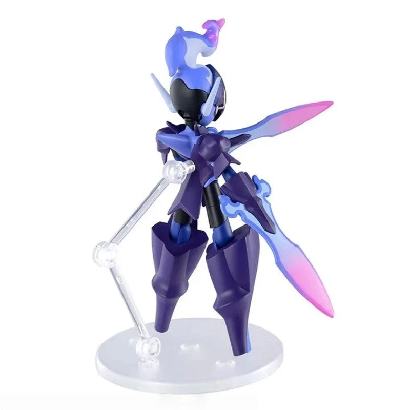 Genuine Bandai Pokemon PLAMO NO.57 Ceruledge Anime Action Figure Collectible Assembly Model Toy Ornaments Children Girl Boy Gift