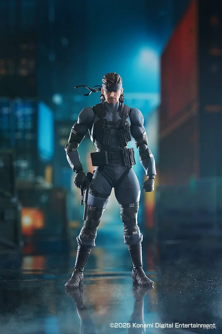 【Original】Max Factory Figma #645 Solid Snake MGS2 Ver. Action Figure Ornament Model Toys