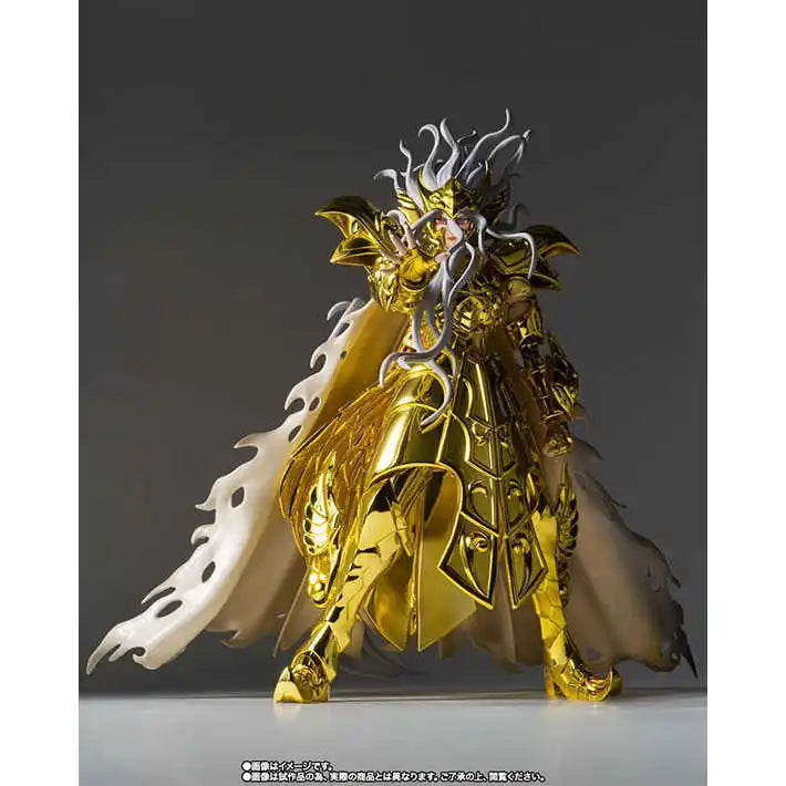 In stock Bandai Original Saint Seiya  EX Gold: Ophiuchus Odyssey Movable Human Figure Toy Anime Figure Model Collection Toy Gift