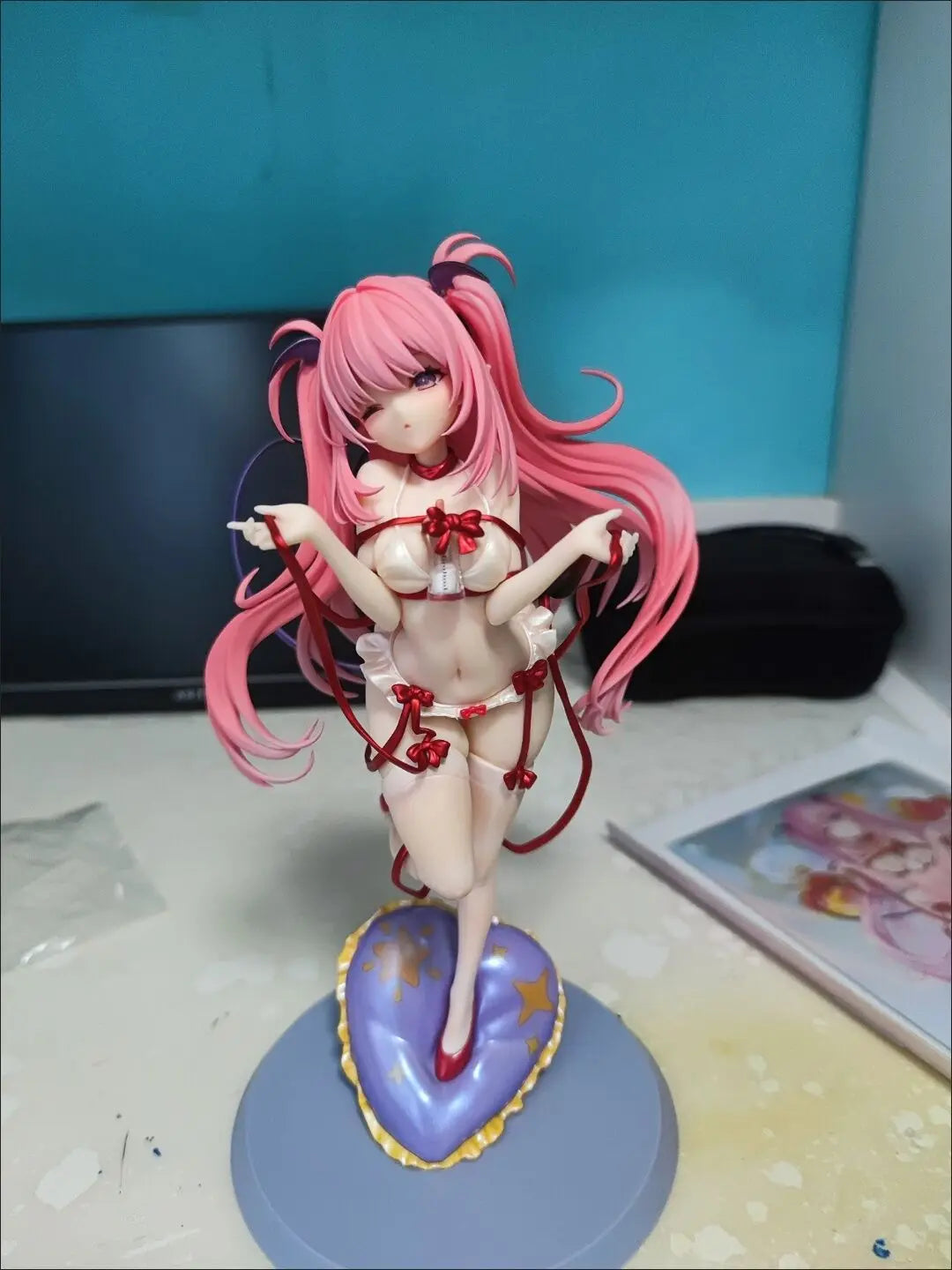 Bearpanda Lulum Mima Magic Chasing Eye Hair Jade Cow Milk Warm Paint 1/6 Scale Action Figure Collectible Toy for Gifts