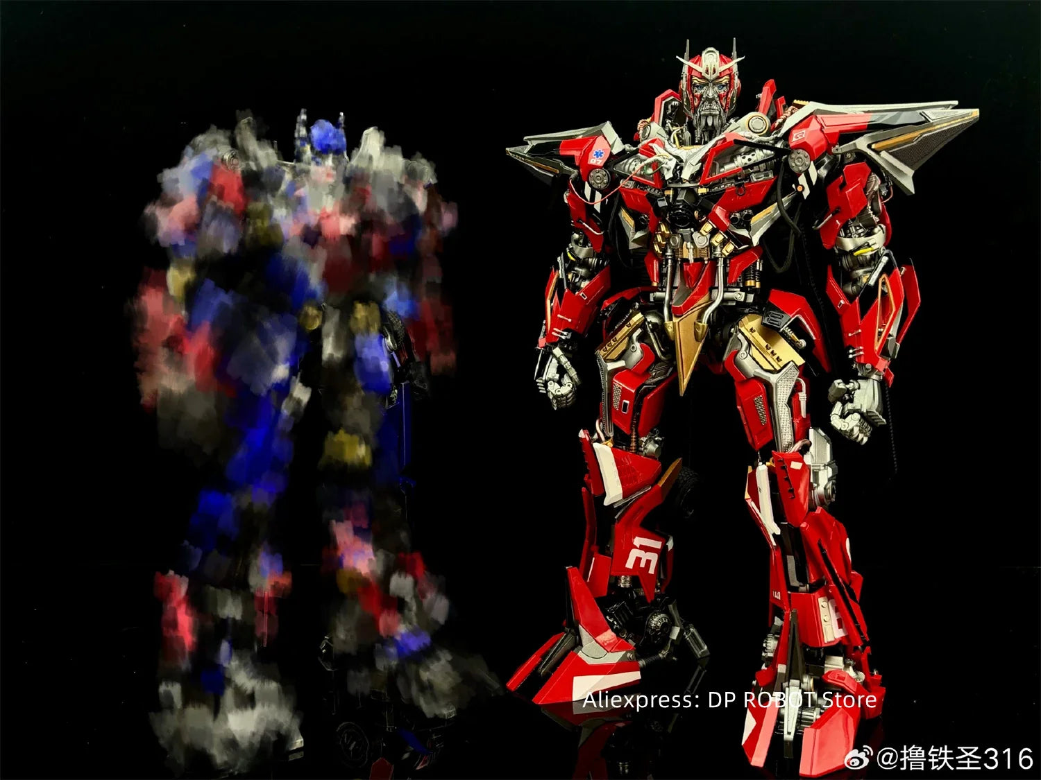 IN STOCK Transformation Lu Tiesheng SP-316 SP316 DLX Sentinel Prime Action Figure