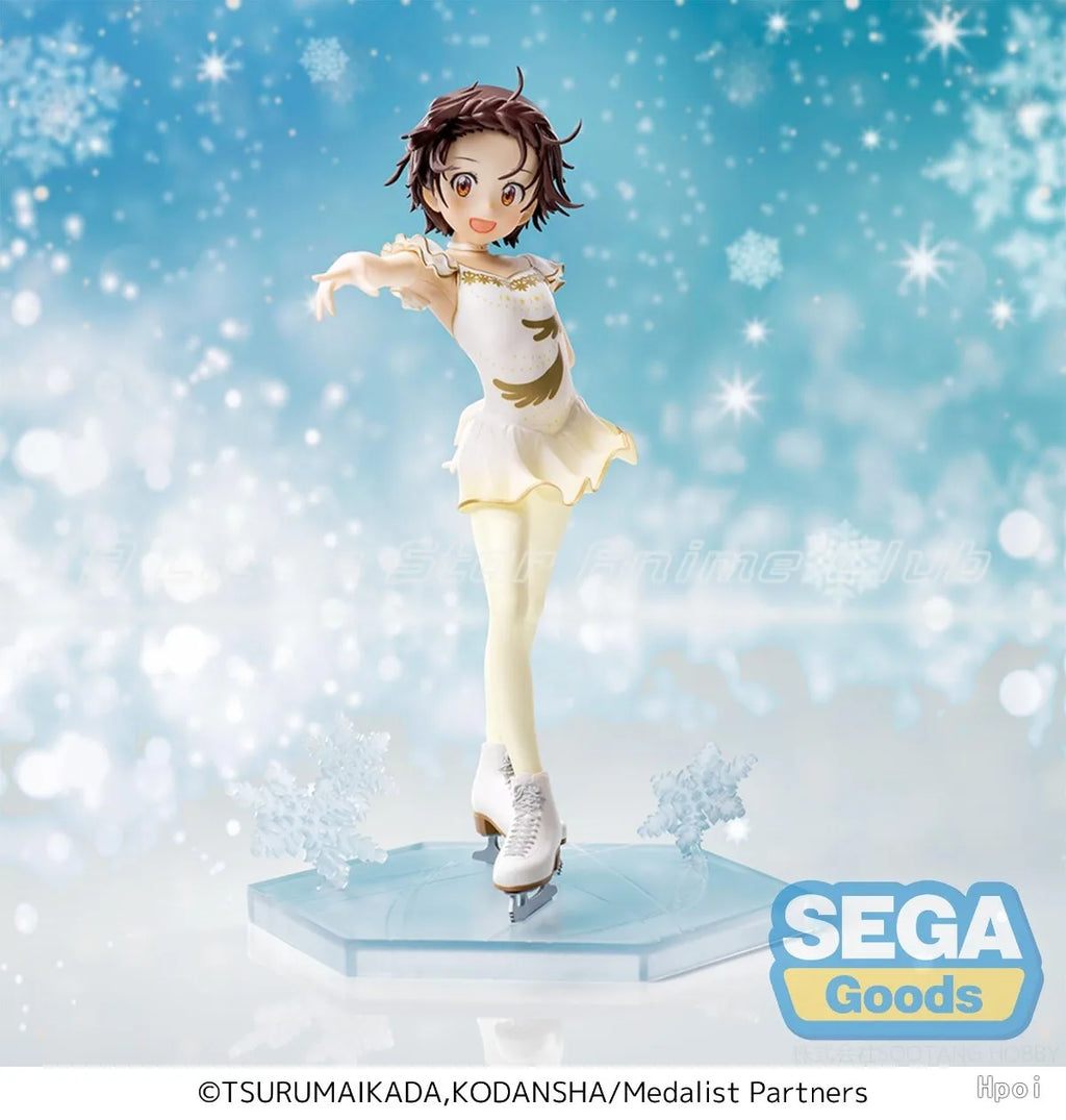 In Stock Original SEGA Luminasta Medalist Inori Yuitsuka/Tsukasa Akeuraji Model Gift Figure