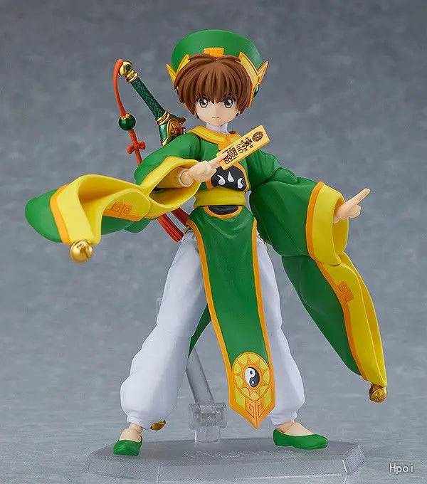 Original Max Factory Figma#369 Cardcaptor Sakura Li Syaoran Anime Figure Model Toy Gift Collection