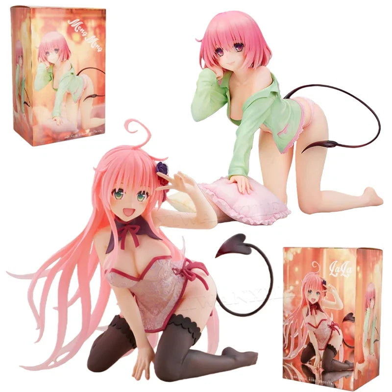 13cm To Love-Ru Darkness Yui Kotegawa Anime Girl Figure Momo Belia Deviluke/Lala Satalin Deviluke Action Figure Model Doll Toys
