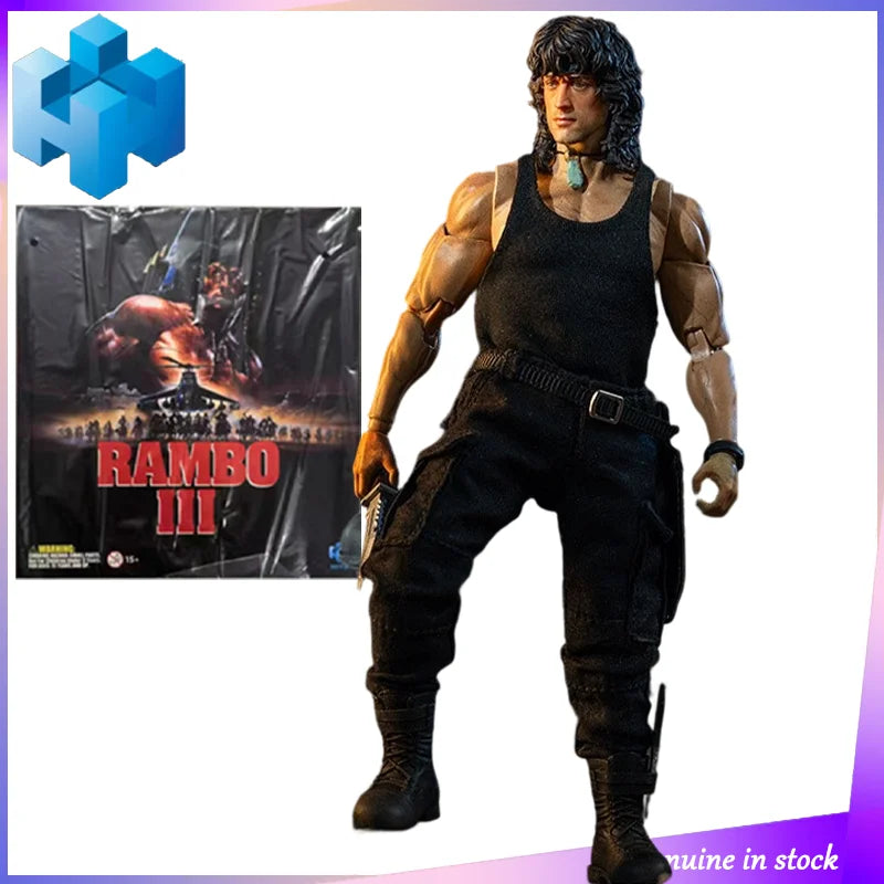 HIYA TOYS EXQUISITE SUPER Series 1/12 Fertig bemalte Figuren Der erste Tropfen Blut im Film Rambo Heißblütige Kampfpuppe