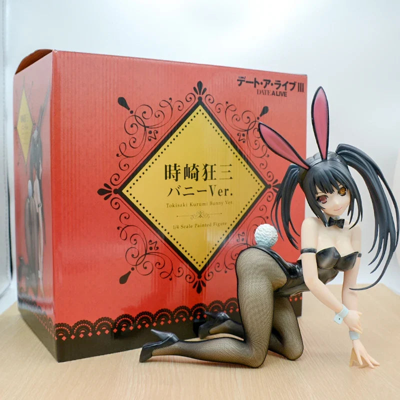 25cm BearPanda Yuna Bunny Girl illustration by Biya Anime Figure KonoSuba Darkness/Yuna-chan Action Figure Sexy Model Doll Toys