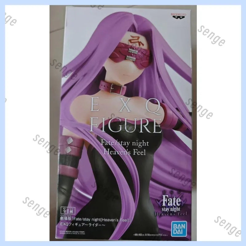 [Echtware auf Lager] Bandai Banpresto Fate/stay night Medusa Rider Augenklappe Lila Haare Szenenfigur Geschenk Bestseller Ornament