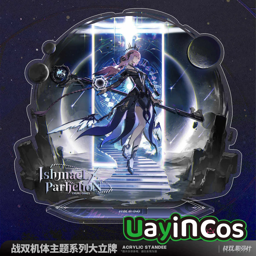 In Stock Official GRAY RAVEN：PUNISHING Ishmael Parhelion Acrylic Stand Desktop Ornament Doll Game Accessories Anime Figure Toy