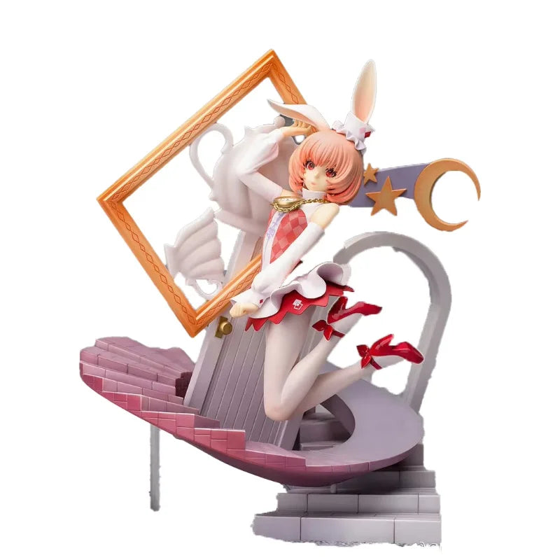 In Stock Original Genuine Myethos FairyTale Another WHITE RABBIT 1/8 Alice in Wonderland Toy Models of Surrounding Figures